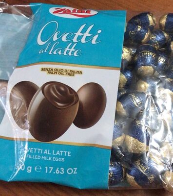 Ovetti al latte front packaging