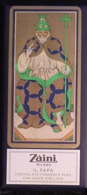 Il Papa cioccolato fondente
