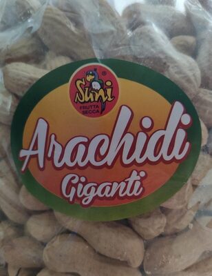 Arachidi giaganti tostate front packaging