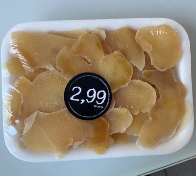 Zenzero ginge disidratato a fette