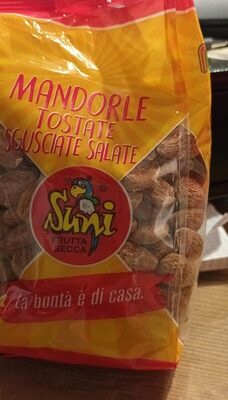 Mandorle tostate sgusciate salate