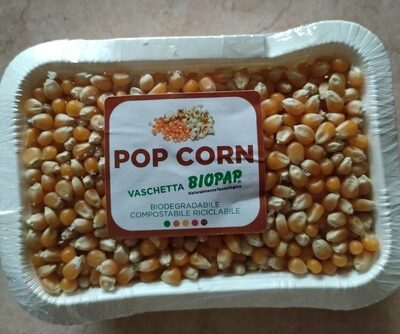 Popcorn biopap front packaging