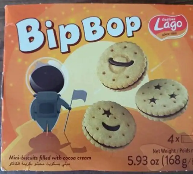 Bip bop front packaging