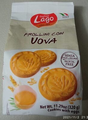 Frollini con uova