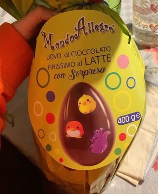 uovo di pasqua front packaging