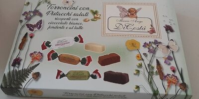 Torroncini con pistacchi salati