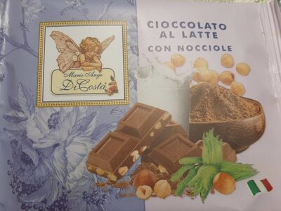Cioccolato al latte con nocciole