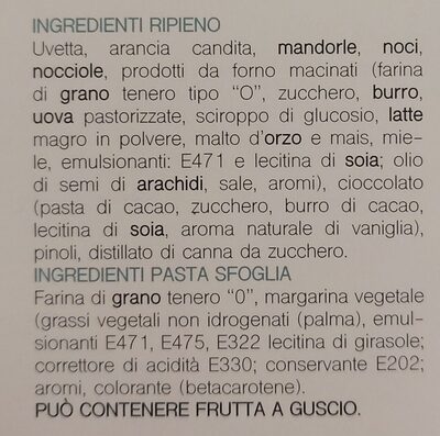 Presnitz ingredients label