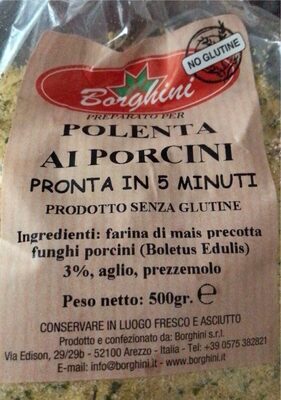 Polenta ai porcini