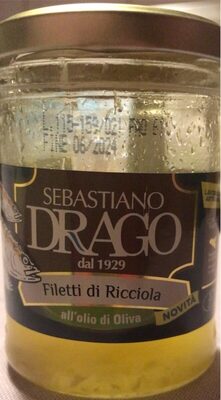 Filetti di ricciola front packaging