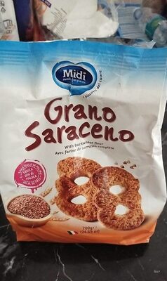 Grano saraceno front packaging