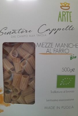 Mezze maniche al farro senatore cappelli front packaging