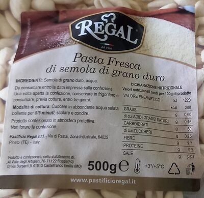 Cavatelli di grano duro
