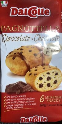 Pagnottella al cioccolato front packaging