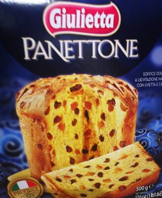 Panettone front packaging
