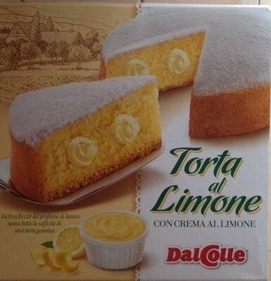 Torta al limone front packaging
