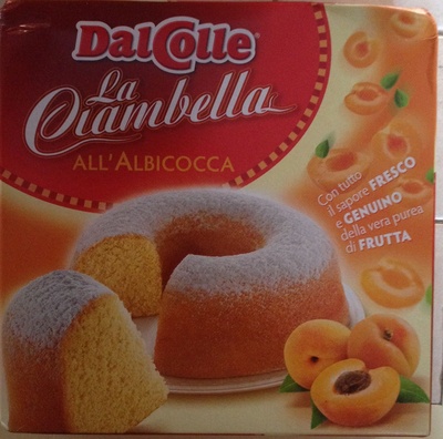 La Ciambella all'albicocca front packaging