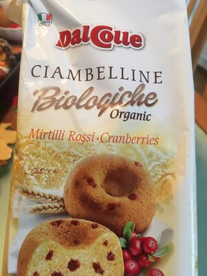 Ciambelline bio front packaging