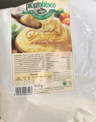 Preparato per Pure front packaging