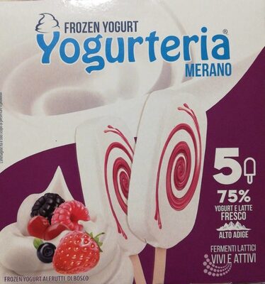 Frozen Yogurt ai frutti di bosco