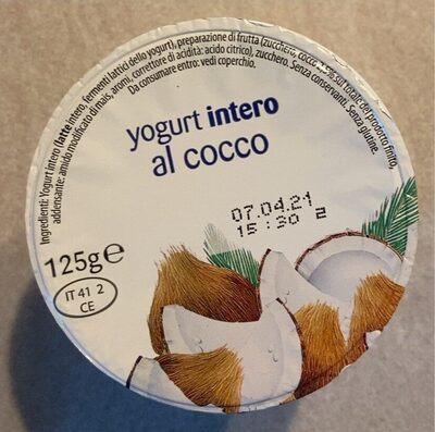 Yogurt intero al COCCO