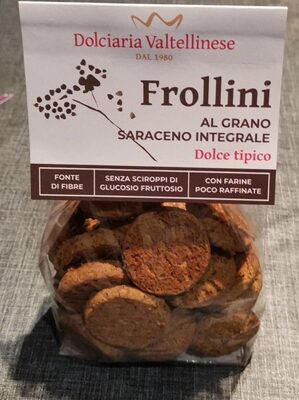 Frollini al grano saraceno integrale