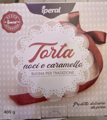 Torta noci e caramello