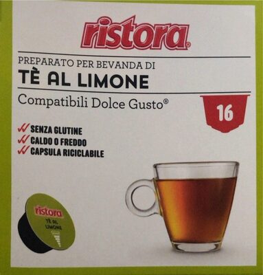 Preparato per bevanda di tè al limone