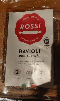 ravioli  con tartufo