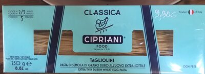 Tagliolini Aux Oeufs