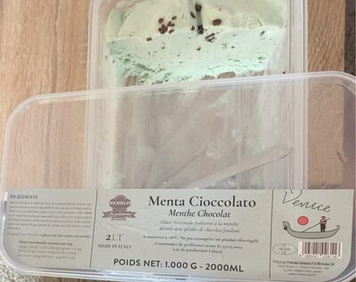 Glace menthe chocolat