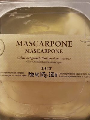 MASCARPONE Glace artisanale