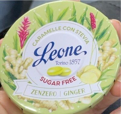 Caramelle con stevia zenzero