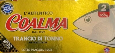 Trancio di tonno all’olio d’oliva front packaging