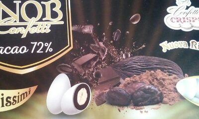 Snob confetti Cacao 72% Crispo