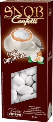 Confetti snob gusto cappuccino front packaging