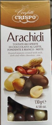 Arachidi tostate ricoperte