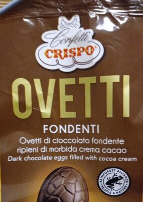 Ovetti cioccolato fondente