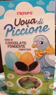 Uova di piccione front packaging