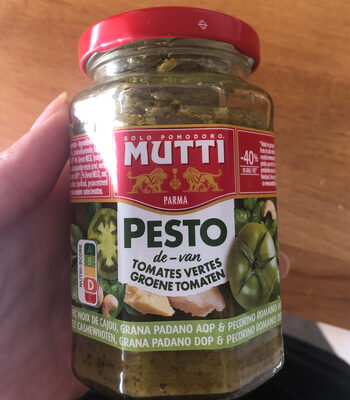 Pesto verde di pomodoro