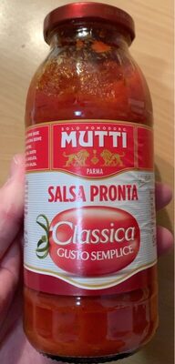 Salsa pronta front packaging