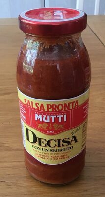 Salsapronta Decisa front packaging