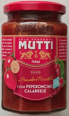 Sugo con Pomodoro Pizzutello e con Peperoncino Calabrese