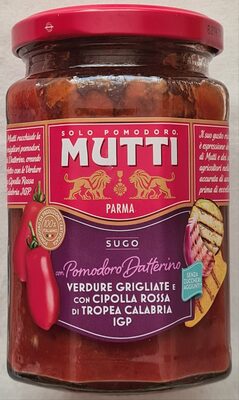 Sugo con Pomodoro Datterino, Verdure Grigliate e Cipolla Rossa di Tropea Calabria IGP