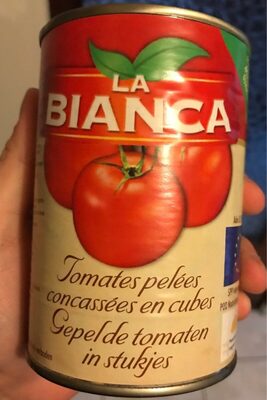 La bianca - Tomates pelées concassées dn cubes