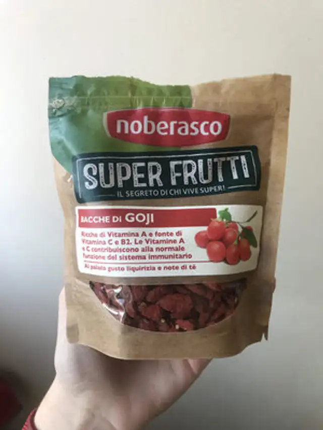Super Frutti Bacche di Goji front packaging