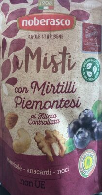 Misti con mirtilli piemontesi