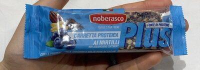 barretta proteica ai mirtilli