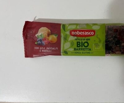 Bio barretta con goji,physalis e mirtilli