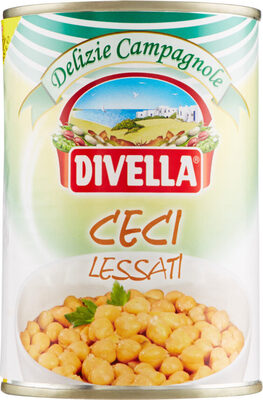 Delizie campagnole ceci lessati front packaging